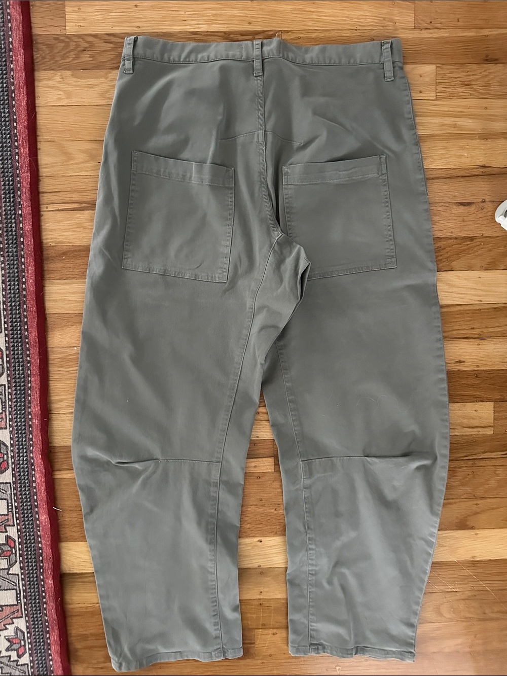 Nili Lotan Shon Pant - Admiral Green - Picture 3 of 4